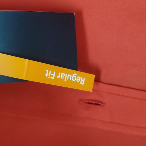 I.K.U. 2XL Mens Red Long Sleeved button down shirt plaid collar interior Reg Fit - Picture 11 of 13